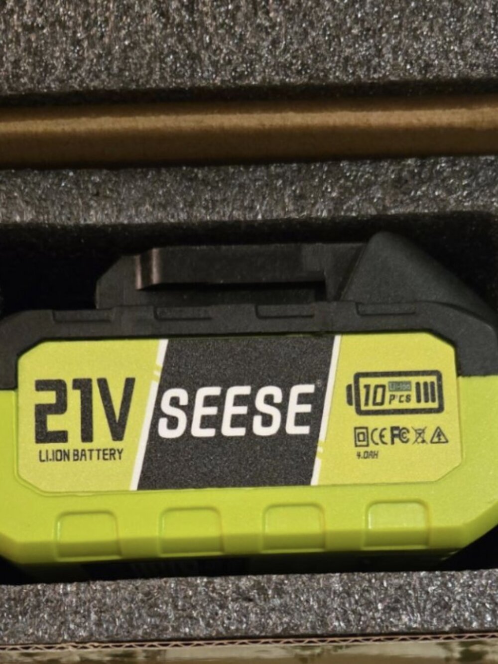 Sense Li-ion Baytery Lithium Polymer Battery 18.5v 3000mAh 55.5 Full Load 21v